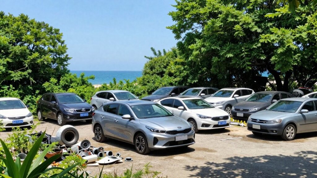 Kia car parts and cash offer at Sunshine Coast wreckers.