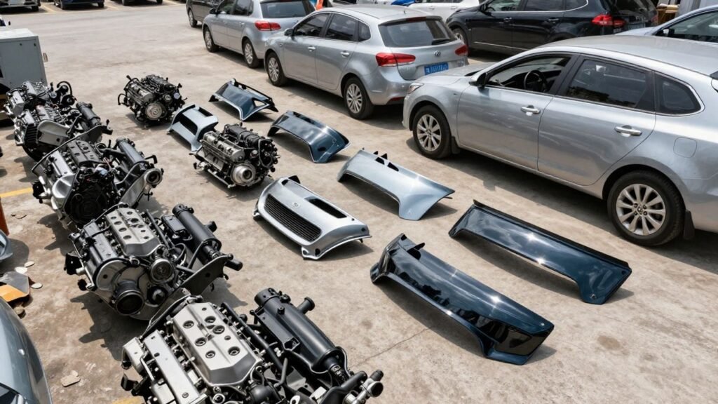 Kia car parts and wreckers in Campbelltown.